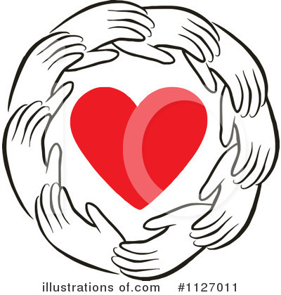 Heart Clipart #1127011 by Johnny Sajem