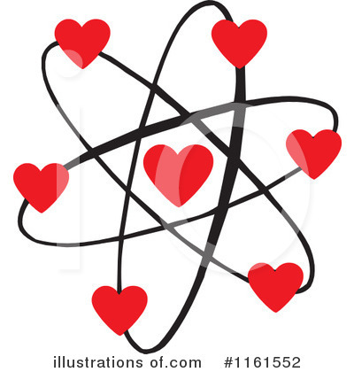 Atoms Clipart #1161552 by Johnny Sajem
