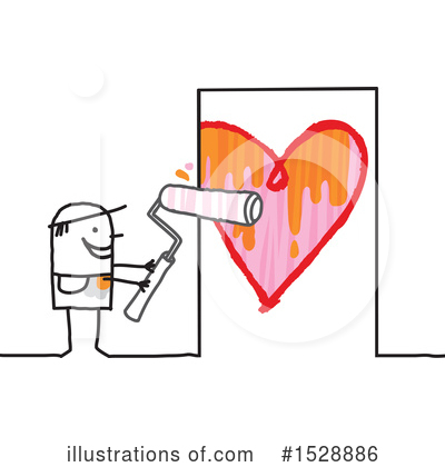 Royalty-Free (RF) Love Clipart Illustration by NL shop - Stock Sample #1528886