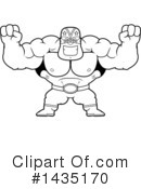 Luchador Clipart #1435170 by Cory Thoman