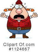 Lumberjack Clipart #1124667 by Cory Thoman