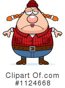 Lumberjack Clipart #1124668 by Cory Thoman