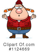 Lumberjack Clipart #1124669 by Cory Thoman