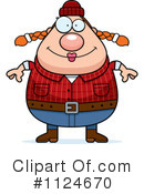 Lumberjack Clipart #1124670 by Cory Thoman