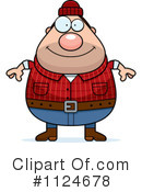 Lumberjack Clipart #1124678 by Cory Thoman