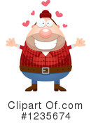 Lumberjack Clipart #1235674 by Cory Thoman