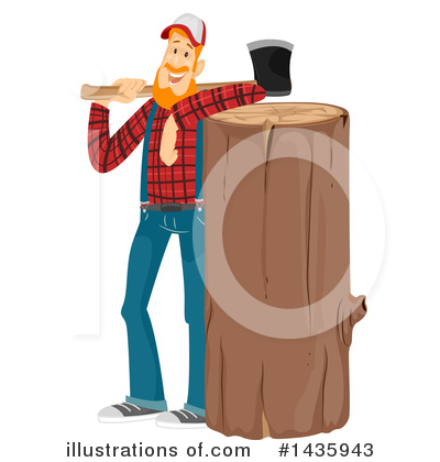 Logging Clipart #1435943 by BNP Design Studio