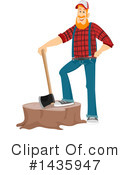 Lumberjack Clipart #1435947 by BNP Design Studio