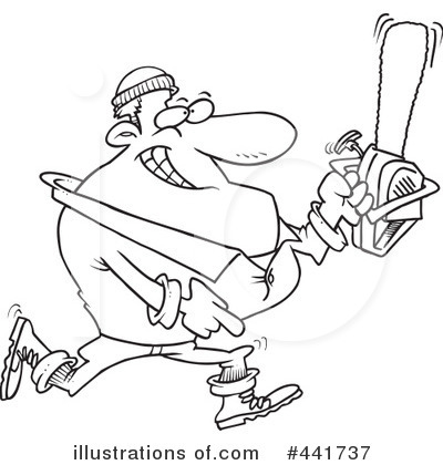 Royalty-Free (RF) Lumberjack Clipart Illustration by toonaday - Stock Sample #441737