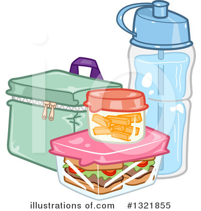 Lunch Clipart #1321855 by BNP Design Studio