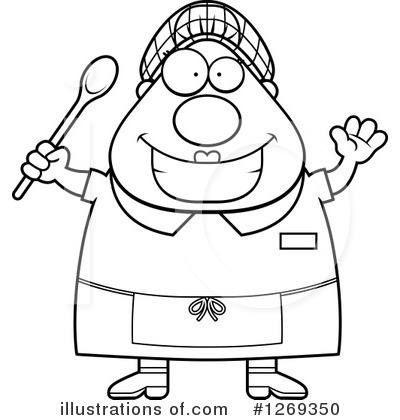 Royalty-Free (RF) Lunch Lady Clipart Illustration by Cory Thoman - Stock Sample #1269350