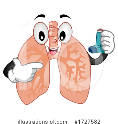 Lungs Clipart #1727582 by BNP Design Studio