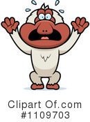 Macaque Clipart #1109703 by Cory Thoman