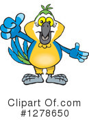 Macaw Clipart #1278650 by Dennis Holmes Designs
