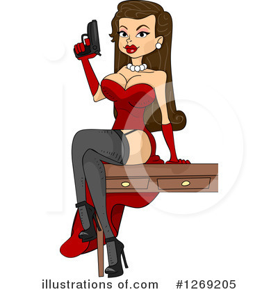 Pin Up Clipart #1269205 by BNP Design Studio