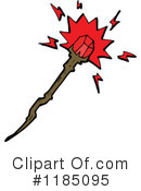 Magic Staff Clipart #1185095 by lineartestpilot