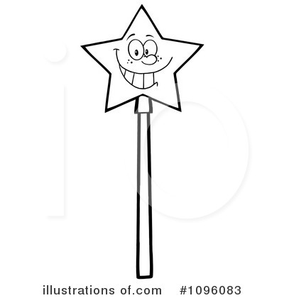 Magic Wand Clipart #1096083 by Hit Toon