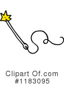 Magic Wand Clipart #1183095 by lineartestpilot
