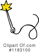 Magic Wand Clipart #1183100 by lineartestpilot
