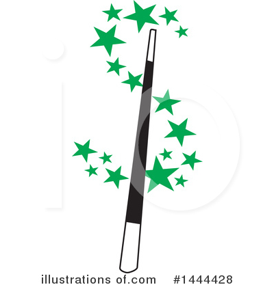 Magic Wand Clipart #1444428 by Johnny Sajem