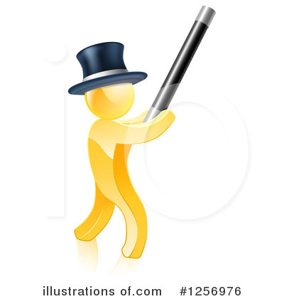 Magician Clipart #1256976 by AtStockIllustration