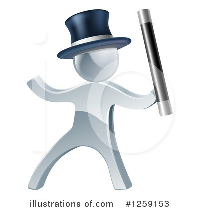 Magician Clipart #1259153 by AtStockIllustration