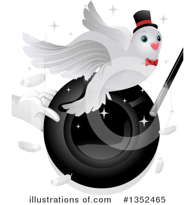 Royalty-Free (RF) Magician Clipart Illustration by BNP Design Studio - Stock Sample #1352465
