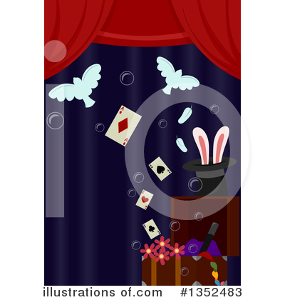 Royalty-Free (RF) Magician Clipart Illustration by BNP Design Studio - Stock Sample #1352483