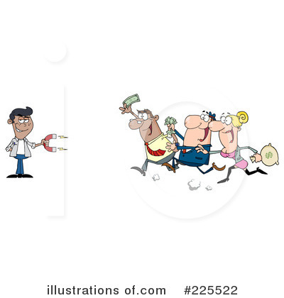 Royalty-Free (RF) Magnet Clipart Illustration by Hit Toon - Stock Sample #225522