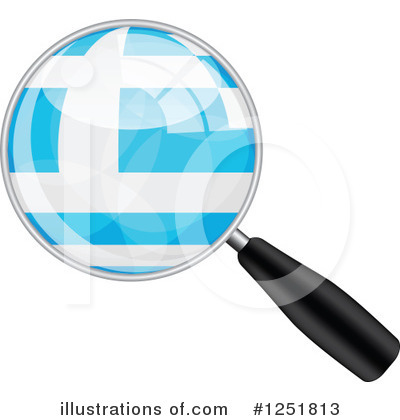 Royalty-Free (RF) Magnifying Glass Clipart Illustration by Andrei Marincas - Stock Sample #1251813