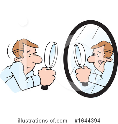 Mirror Clipart #1644394 by Johnny Sajem