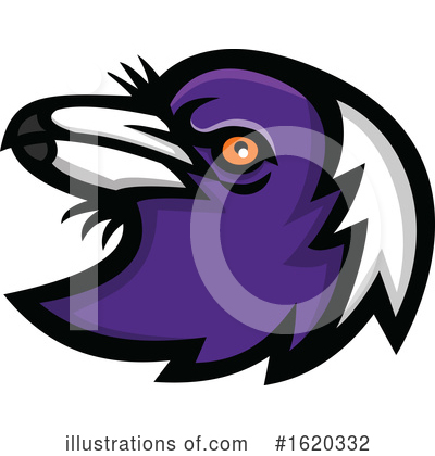 Royalty-Free (RF) Magpie Clipart Illustration by patrimonio - Stock Sample #1620332
