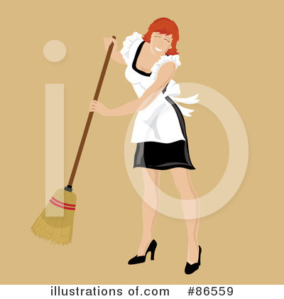 Maid Clipart #86559 by Pams Clipart