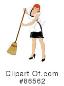 Maid Clipart #86562 by Pams Clipart