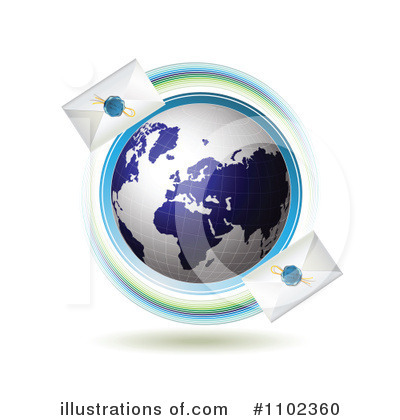 Royalty-Free (RF) Mail Clipart Illustration by merlinul - Stock Sample #1102360