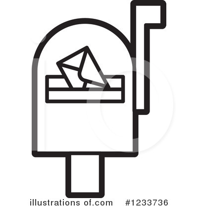 Royalty-Free (RF) Mail Clipart Illustration by Lal Perera - Stock Sample #1233736