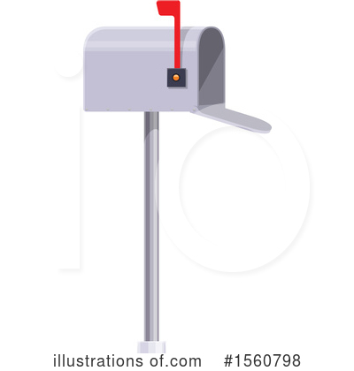Mailbox Clipart #1560798 by Vector Tradition SM