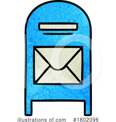 Royalty-Free (RF) Mail Clipart Illustration by lineartestpilot - Stock Sample #1802096