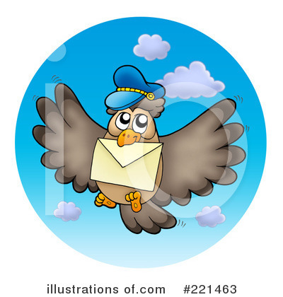 Royalty-Free (RF) Mail Clipart Illustration by visekart - Stock Sample #221463