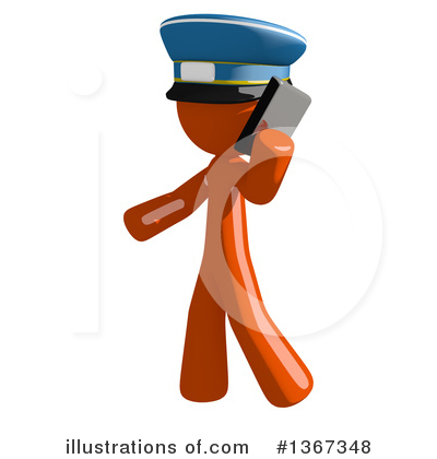 Mail Man Clipart #1367348 by Leo Blanchette
