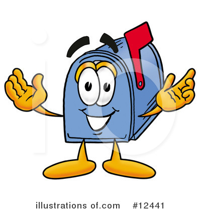 Postal Clipart #12441 by Mascot Junction