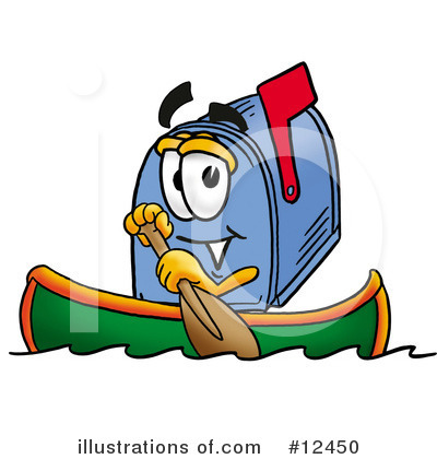 Royalty-Free (RF) Mailbox Character Clipart Illustration by Mascot Junction - Stock Sample #12450