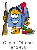 Mailbox Character Clipart #12458 by Mascot Junction