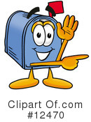 Mailbox Character Clipart #12470 by Mascot Junction