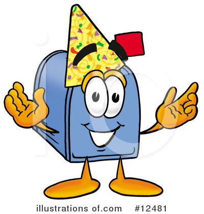 Birthday Clipart #12481 by Mascot Junction