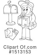 Mailman Clipart #1513153 by visekart