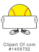 Male Softball Clipart #1409732 by Hit Toon