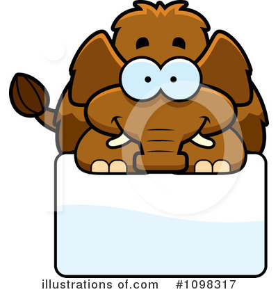 Mammoth Clipart #1098317 by Cory Thoman