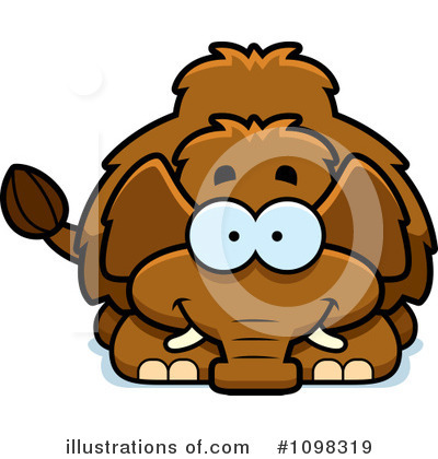 Mammoth Clipart #1098319 by Cory Thoman