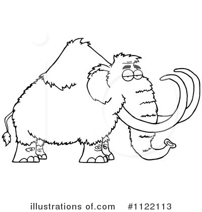 Mammoth Clipart #1122113 by Hit Toon